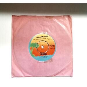 Sparks Looks Looks Looks Pineapple 7" Vinyl Record Art Glam Rock 1975 Island UK